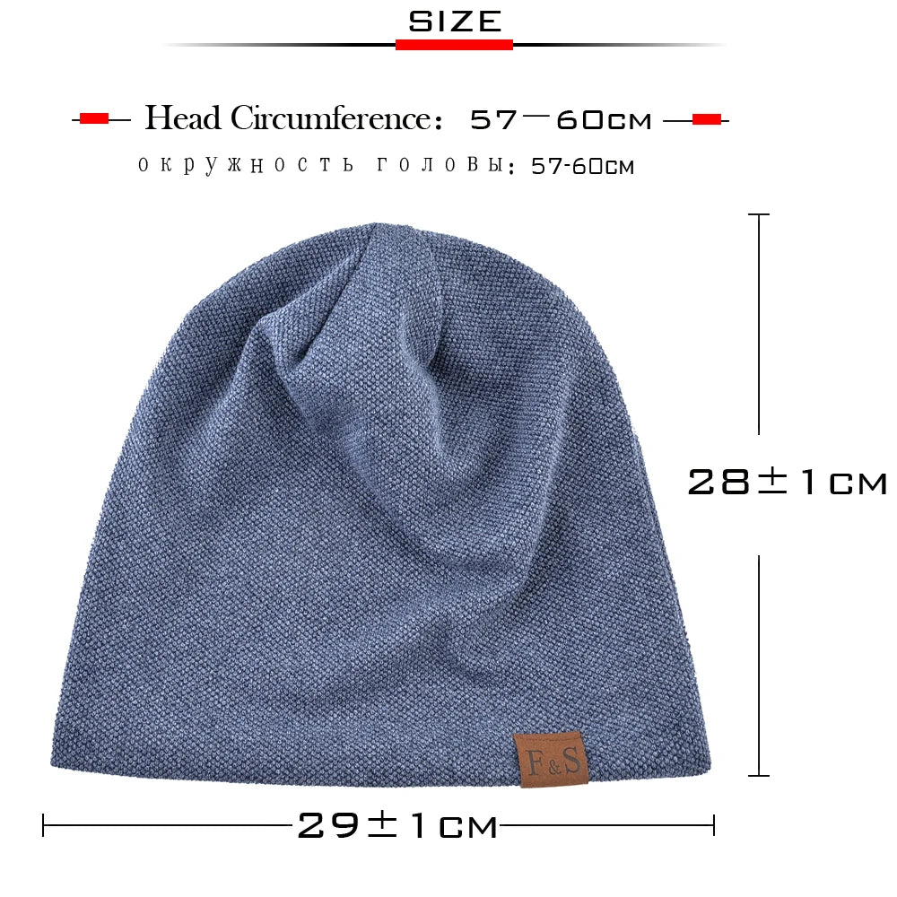 Bonnet d'Hiver Unisexe - Tuque Chaude Tendance pour Homme et Femme