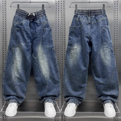 Jean Scimitar Homme 2025 - Pantalon Harlan Coréen Luxe Taille Haute