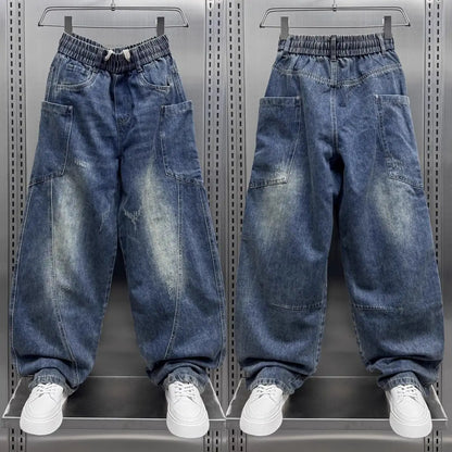 Jean Scimitar Homme 2025 - Pantalon Harlan Coréen Luxe Taille Haute