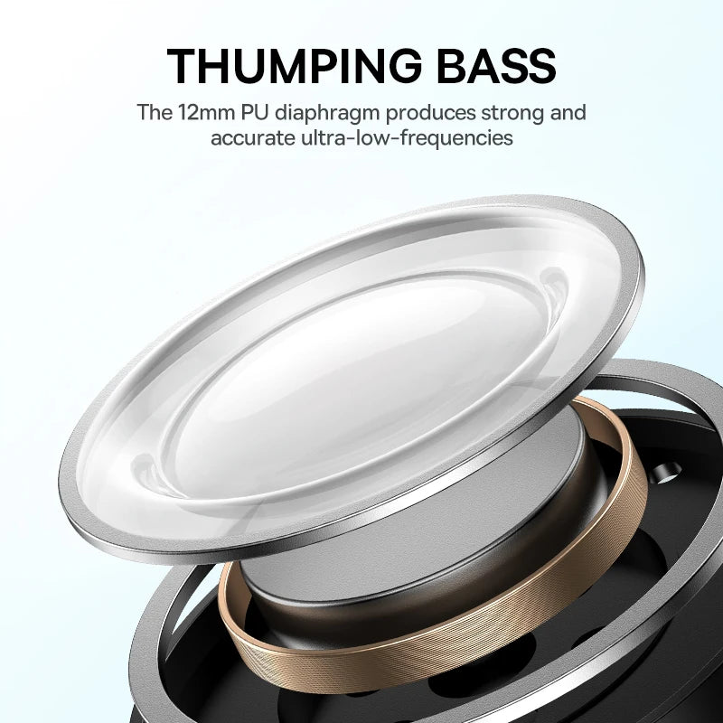 Écouteurs Sans Fil Baseus Bowie E19 - Bluetooth 5.3, Basses Puissantes, Étanche IPX5