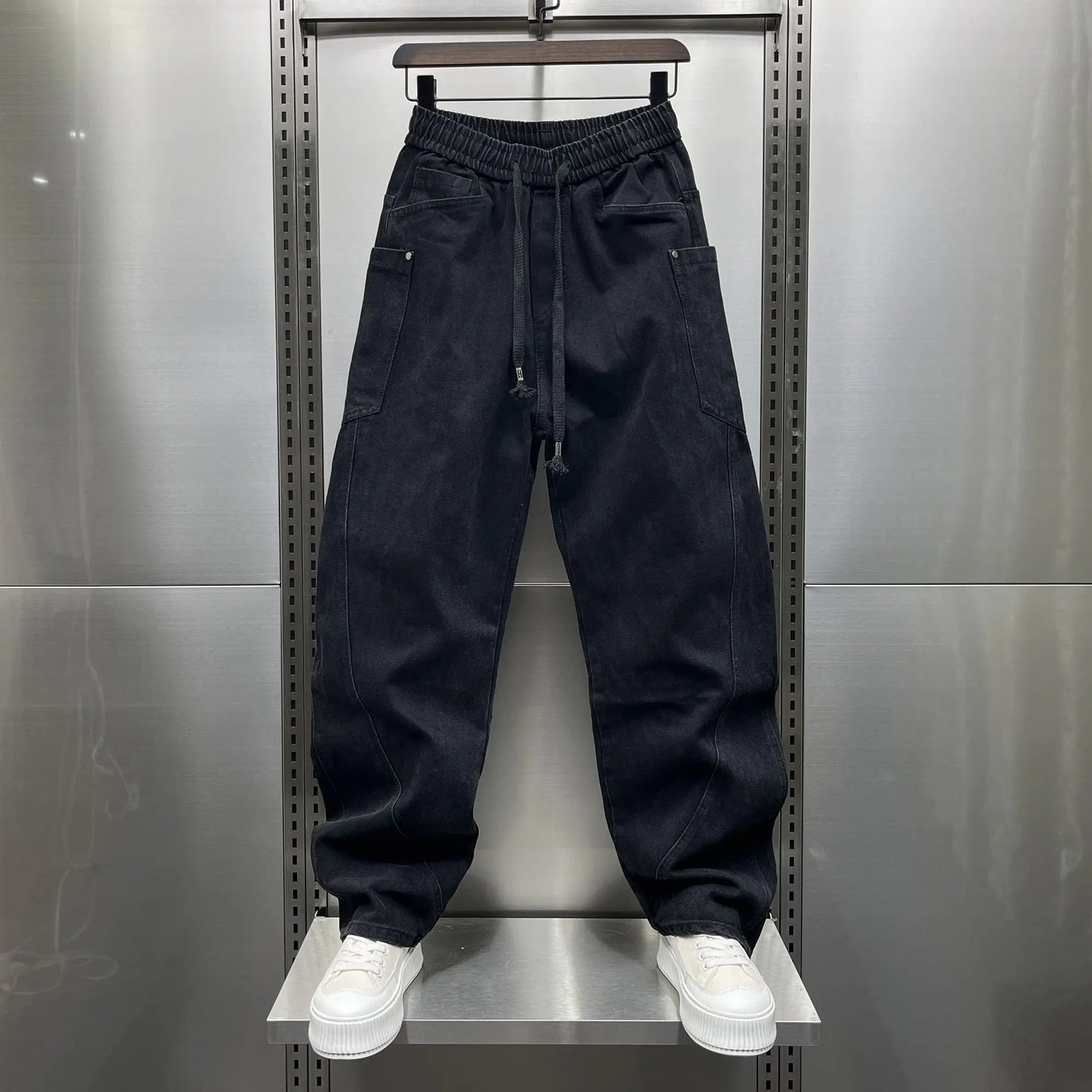 Jean Scimitar Homme 2025 - Pantalon Harlan Coréen Luxe Taille Haute