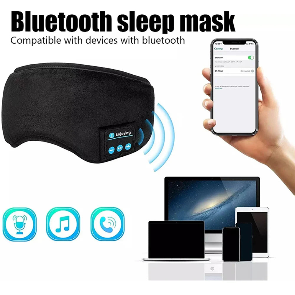 bandeau de sommeil avec écouteurs Bluetooth intégrés