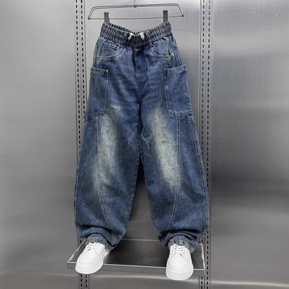 Jean Scimitar Homme 2025 - Pantalon Harlan Coréen Luxe Taille Haute